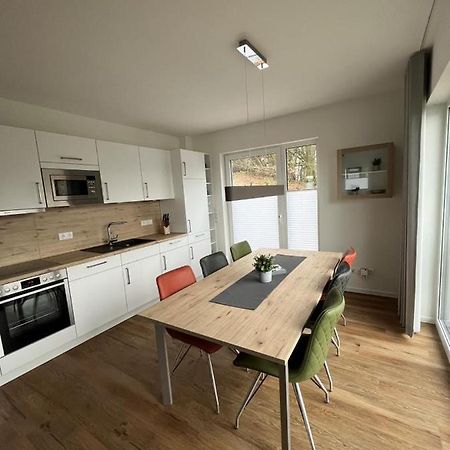 Diemelblick Acht - Ferienhaus Fuer 6 Personen Mit Sauna, Garten Und Dachterrasse Mit Panoramablick 헤링하우젠 외부 사진