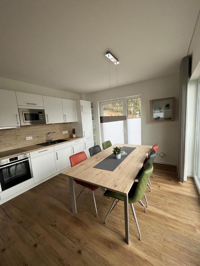 Diemelblick Acht - Ferienhaus Fuer 6 Personen Mit Sauna, Garten Und Dachterrasse Mit Panoramablick 헤링하우젠 외부 사진