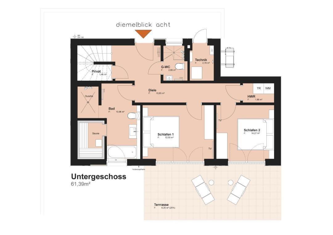 Diemelblick Acht - Ferienhaus Fuer 6 Personen Mit Sauna, Garten Und Dachterrasse Mit Panoramablick 헤링하우젠 외부 사진