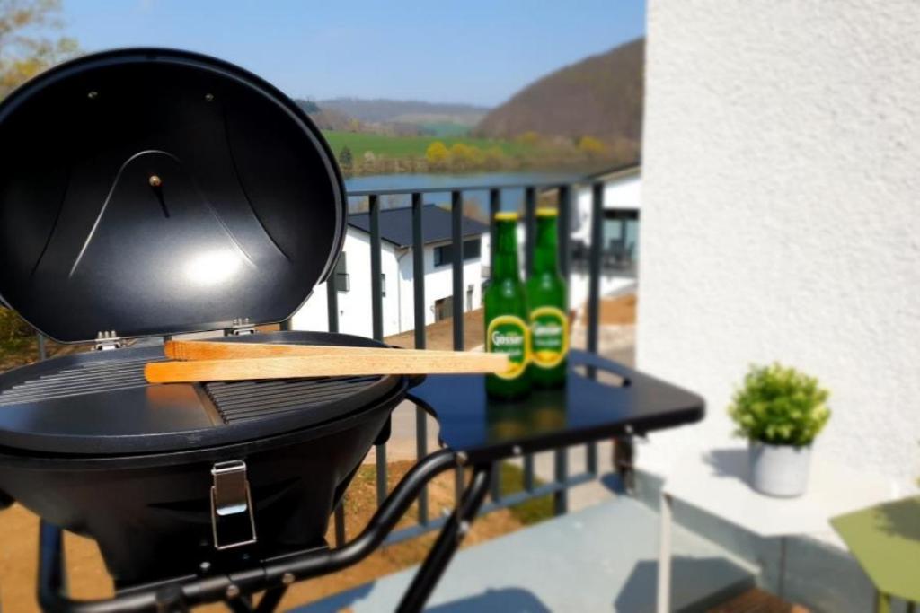 Diemelblick Acht - Ferienhaus Fuer 6 Personen Mit Sauna, Garten Und Dachterrasse Mit Panoramablick 헤링하우젠 외부 사진