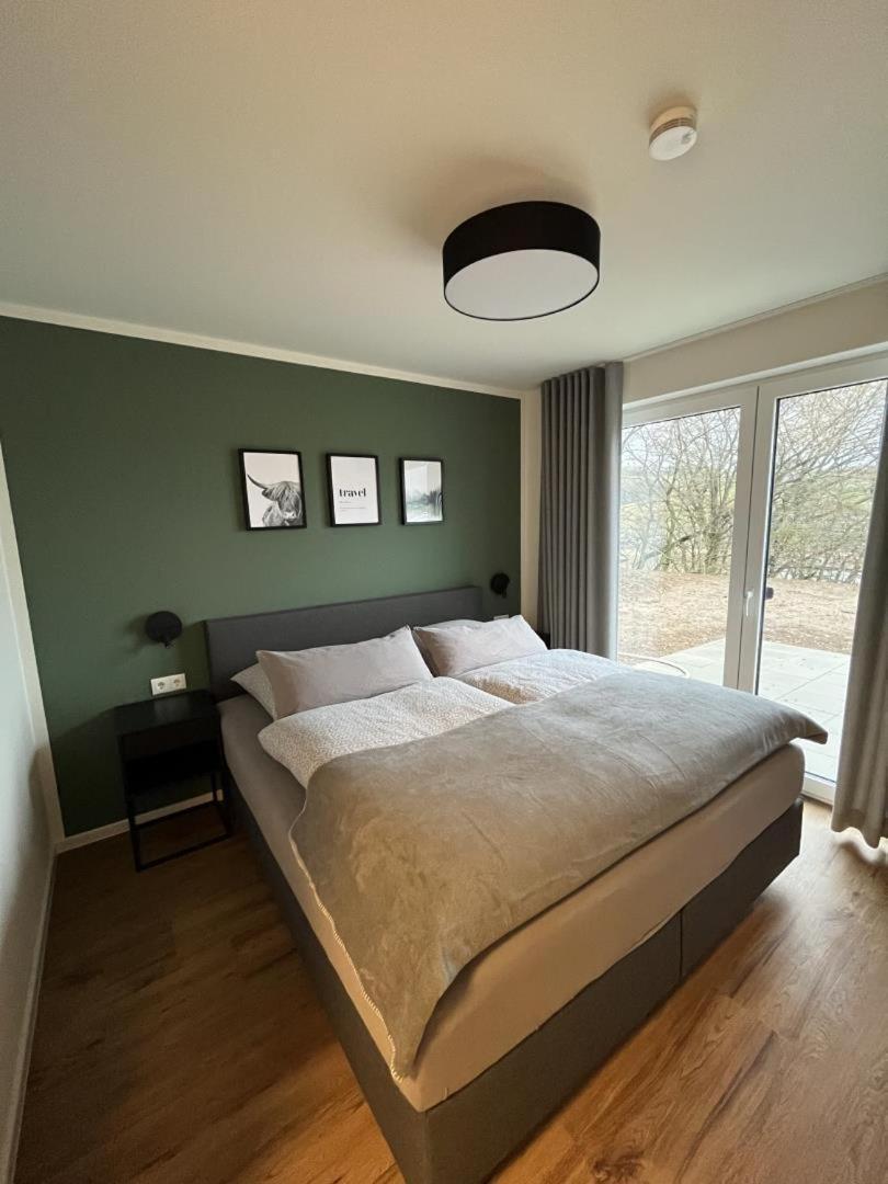 Diemelblick Acht - Ferienhaus Fuer 6 Personen Mit Sauna, Garten Und Dachterrasse Mit Panoramablick 헤링하우젠 외부 사진