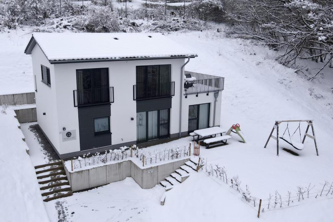 Diemelblick Acht - Ferienhaus Fuer 6 Personen Mit Sauna, Garten Und Dachterrasse Mit Panoramablick 헤링하우젠 외부 사진